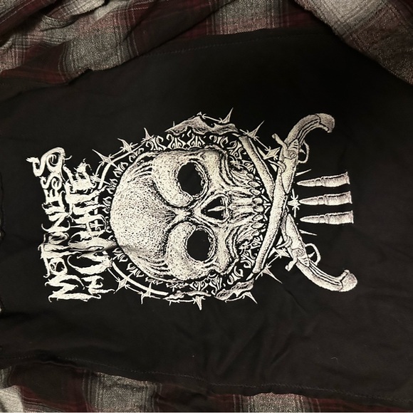 Motionless in White MIW band flannel - Picture 4 of 4